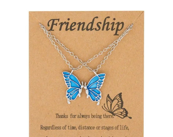 Simple Style Butterfly Alloy Plating Women'S Necklace