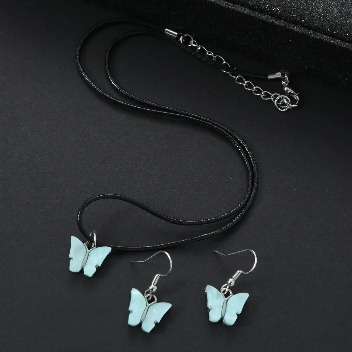 Simple Style Butterfly Alloy Women's Jewelry Set