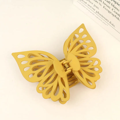 Simple Style Butterfly Plastic Handmade Hair Claws 1 Piece