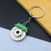 Simple Style Car Wheel Metal Unisex Bag Pendant Keychain