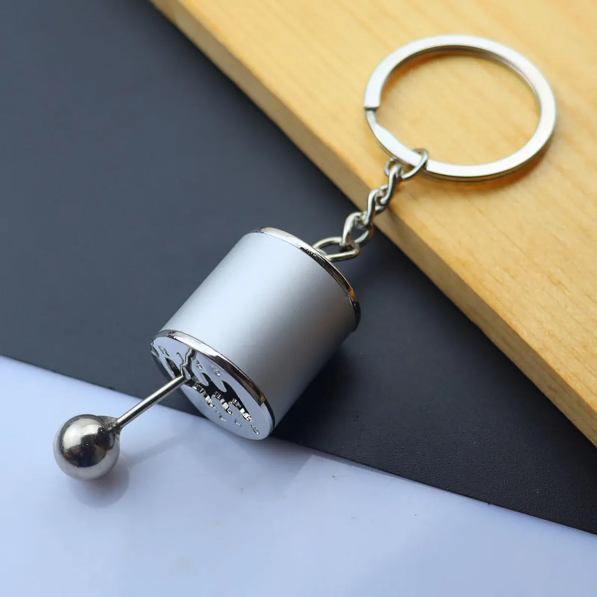 Simple Style Car Wheel Metal Unisex Bag Pendant Keychain