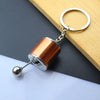 Simple Style Car Wheel Metal Unisex Bag Pendant Keychain