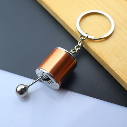 Simple Style Car Wheel Metal Unisex Bag Pendant Keychain