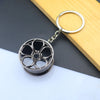 Simple Style Car Wheel Metal Unisex Bag Pendant Keychain