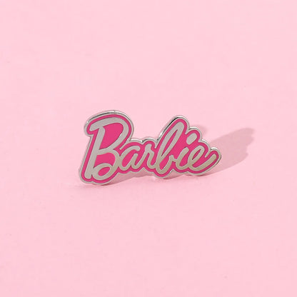 Simple Style Letter  Alloy Enamel Women'S Brooches