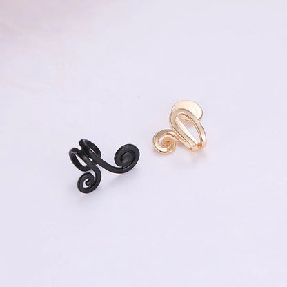 Simple Style Cartoon Character Alloy Plating Women's Ear Clips 1 Piece