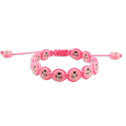 Simple Style Cartoon Character Soft Clay Knitting Flakes Women'S Bracelets