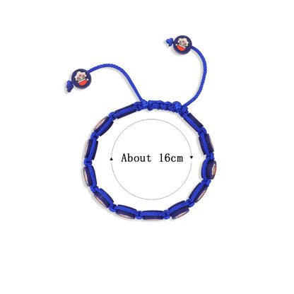 Simple Style Cartoon Character Soft Clay Knitting Flakes Women'S Bracelets