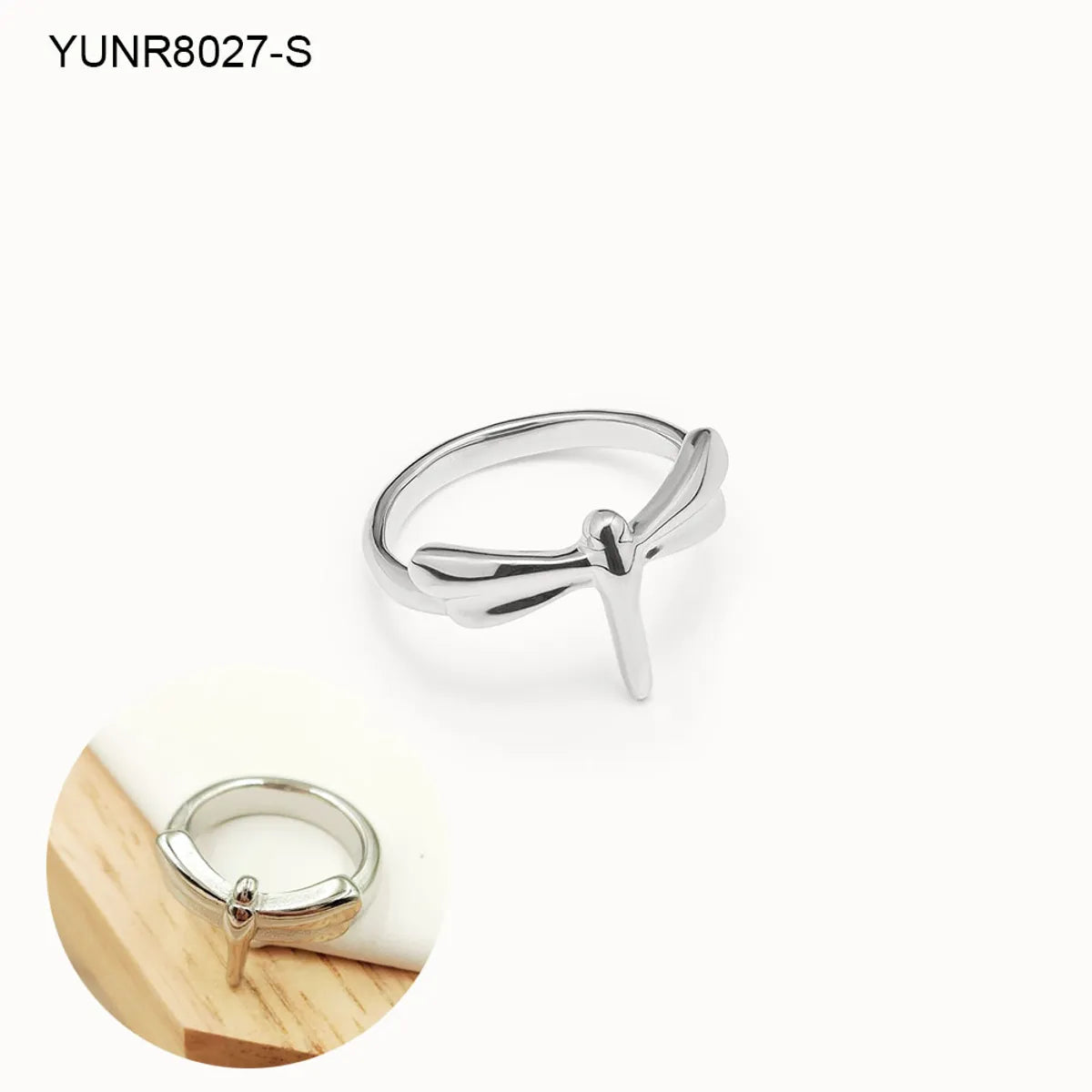 Wholesale Jewelry Simple Style Circle 304 Stainless Steel 18K Gold Plated Plating Rings