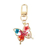 Simple Style Classic Style Animal Dried Flower Alloy Resin Keychain