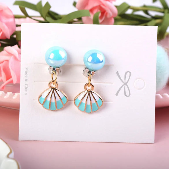 Simple Style Classic Style Animal Fruit Alloy Girl'S Ear Cuffs Earrings