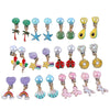 Simple Style Classic Style Animal Fruit Alloy Girl'S Ear Cuffs Earrings