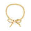 Simple Style Classic Style Bow Knot Imitation Pearl Copper Wholesale Bracelets