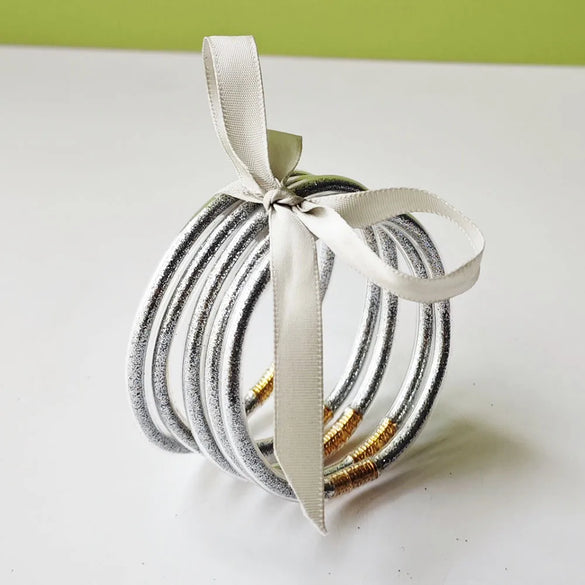 Simple Style Classic Style Bow Knot Silica Gel Wholesale Bracelets