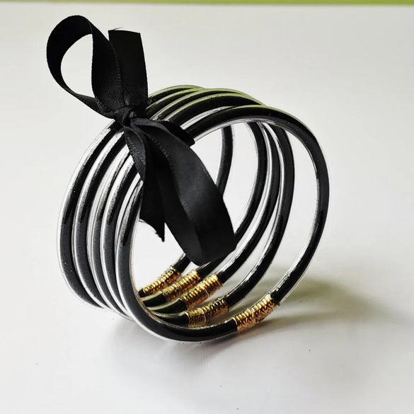 Simple Style Classic Style Bow Knot Silica Gel Wholesale Bracelets