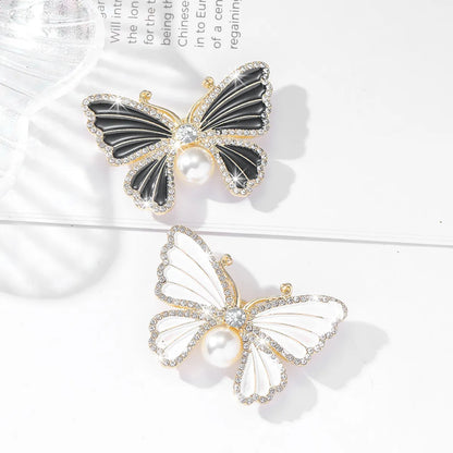 Simple Style Classic Style Butterfly Alloy Inlay Rhinestones Women'S Brooches