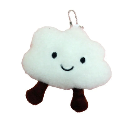 Simple Style Classic Style Clouds PP Cotton Keychain