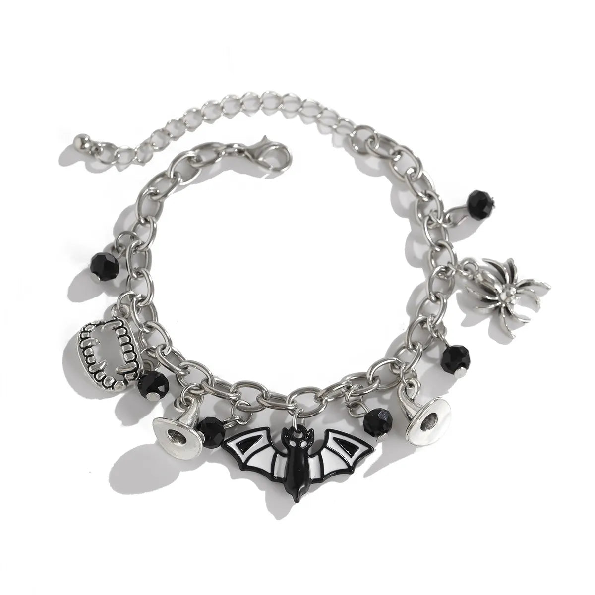 Simple Style Classic Style Color Block Alloy Iron Plating Halloween Women'S Bracelets Necklace