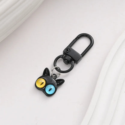 Simple Style Classic Style Color Block Alloy Keychain