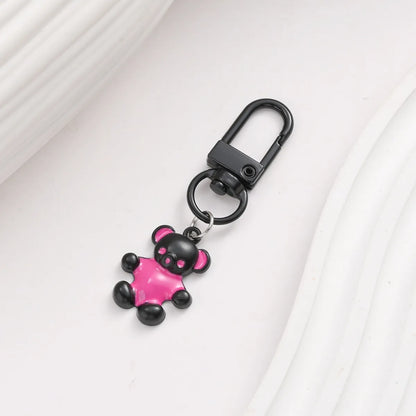 Simple Style Classic Style Color Block Alloy Keychain