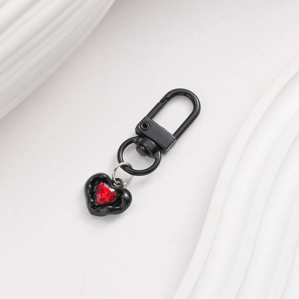 Simple Style Classic Style Color Block Alloy Keychain