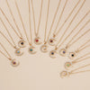 Simple Style Classic Style Color Block Rhinestones Zinc Alloy Wholesale Pendant Necklace