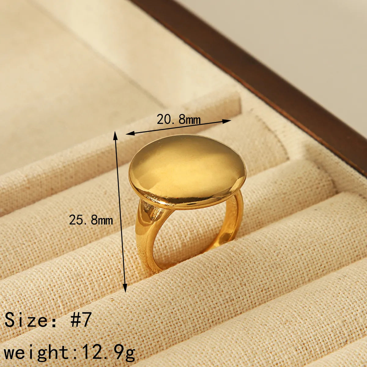 Simple Style Classic Style Commute Geometric Flower 304 Stainless Steel 18K Gold Plated Rings In Bulk