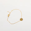 Simple Style Classic Style Constellation Stainless Steel Plating Inlay Zircon 18k Gold Plated Bracelets