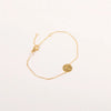 Simple Style Classic Style Constellation Stainless Steel Plating Inlay Zircon 18k Gold Plated Bracelets