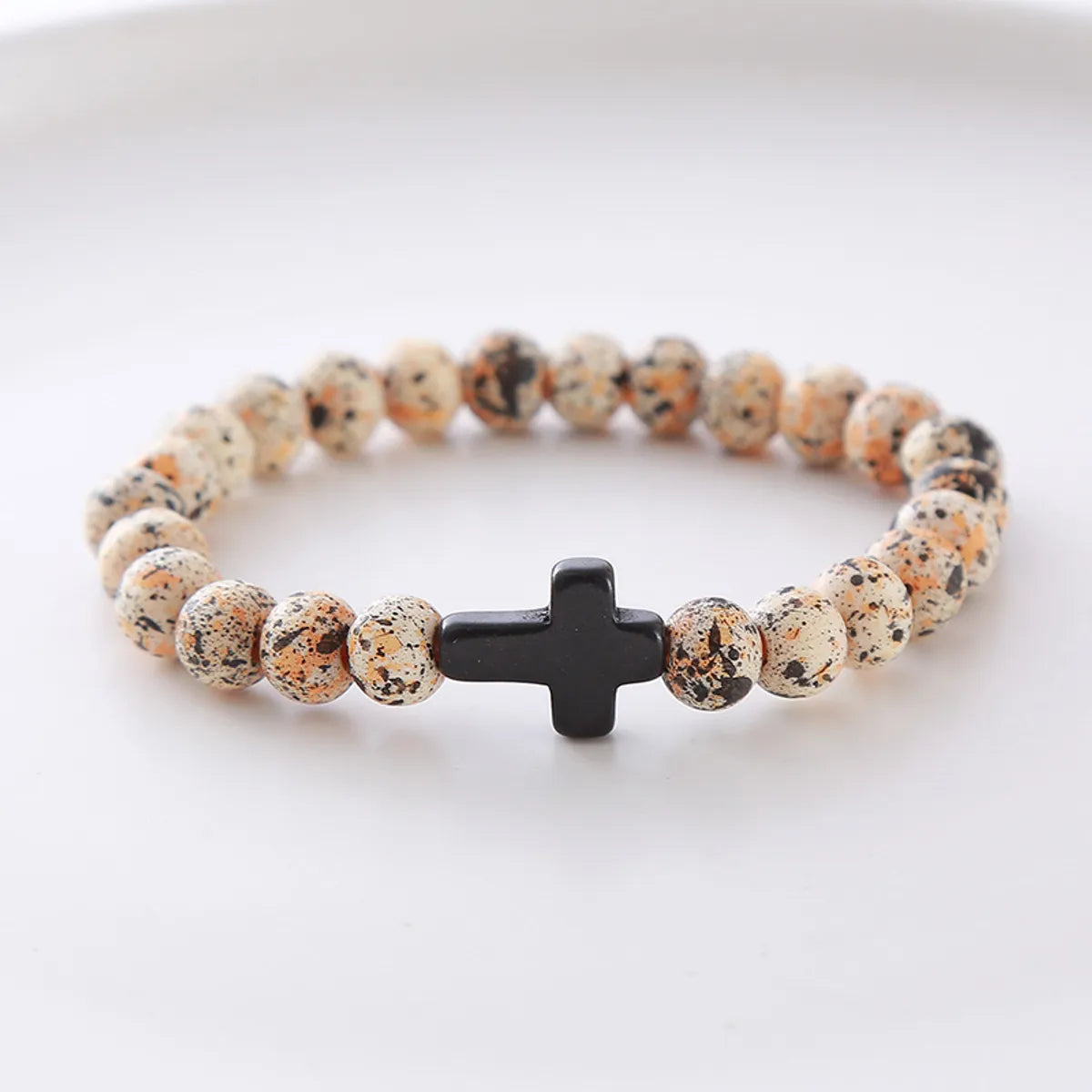 Simple Style Classic Style Cross Wood Wholesale Bracelets