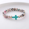 Simple Style Classic Style Cross Wood Wholesale Bracelets