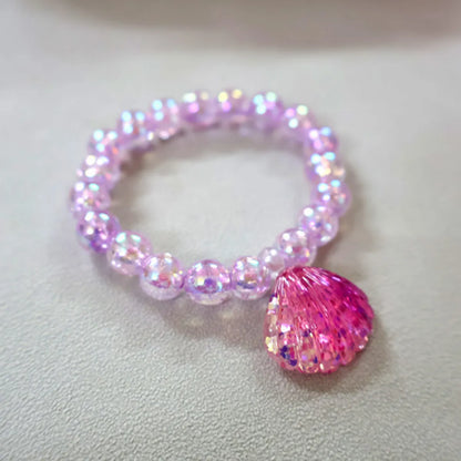 Simple Style Classic Style Fish Tail Plastic Resin Beaded Girl'S Bracelets