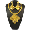 Simple Style Classic Style Flower Alloy Flowers Women'S Jewelry Set