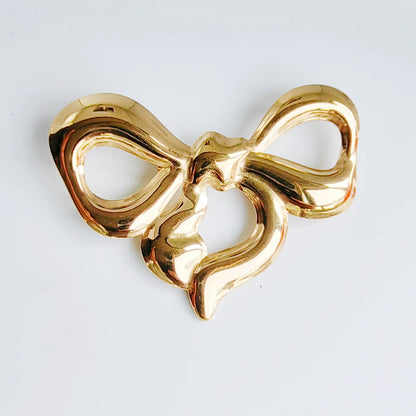 Simple Style Classic Style Flower Bow Knot Eagle 304 Stainless Steel Plating Unisex Brooches