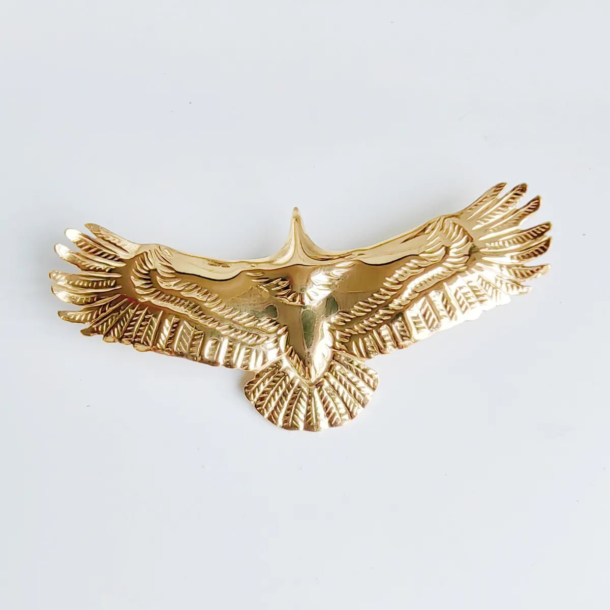 Simple Style Classic Style Flower Bow Knot Eagle 304 Stainless Steel Plating Unisex Brooches