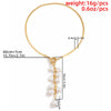 Simple Style Classic Style Flower Imitation Pearl Alloy Wholesale Pendant Necklace