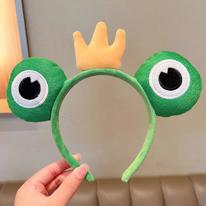 Simple Style Classic Style Frog Cloth Handmade Hair Band