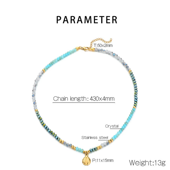 Simple Style Classic Style Geometric Flower Dragonfly 304 Stainless Steel Artificial Crystal Seed Bead Beaded Inlay Turquoise 18K Gold Plated Women'S Bracelets Earrings Necklace