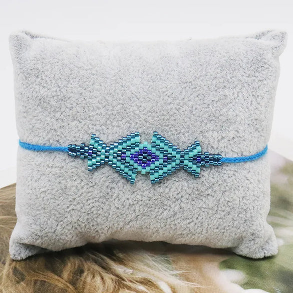 Simple Style Classic Style Geometric Glass Wholesale Bracelets