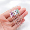 Simple Style Classic Style Geometric Stainless Steel Natural Stone Bracelets