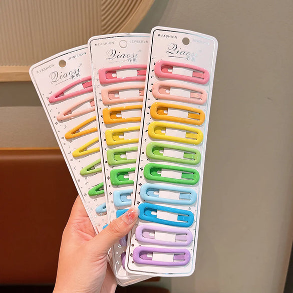 Simple Style Classic Style Heart Shape Alloy Hair Clip