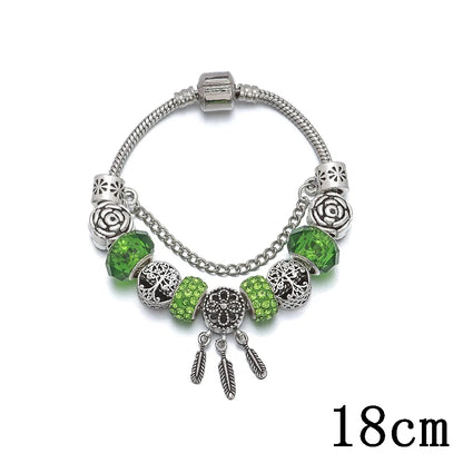 Simple Style Classic Style Heart Shape Metal Inlay Rhinestones Women'S Bracelets