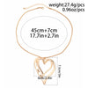 Simple Style Classic Style Heart Shape Zinc Alloy Women's Pendant Necklace