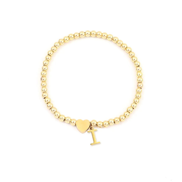 Simple Style Classic Style Letter 201 Stainless Steel 304 Stainless Steel Bracelets In Bulk