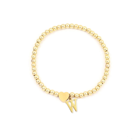 Simple Style Classic Style Letter 201 Stainless Steel 304 Stainless Steel Bracelets In Bulk