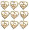 Simple Style Classic Style Letter Heart Shape Zircon Alloy Wholesale Pendant Necklace