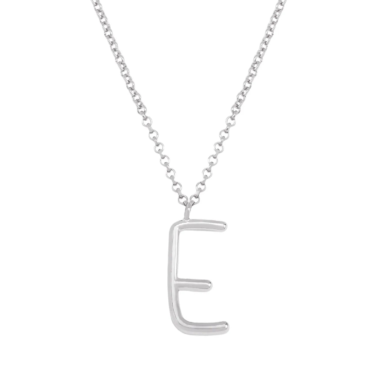 Simple Style Classic Style Letter Imitation Pearl Alloy Irregular Women'S Pendant Necklace