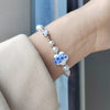 Simple Style Classic Style Rhombus Bow Knot Artificial Crystal Wholesale Bracelets