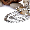 Simple Style Classic Style Rhombus Titanium Steel Men'S Necklace