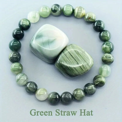 Simple Style Classic Style Round Agate Bracelets In Bulk